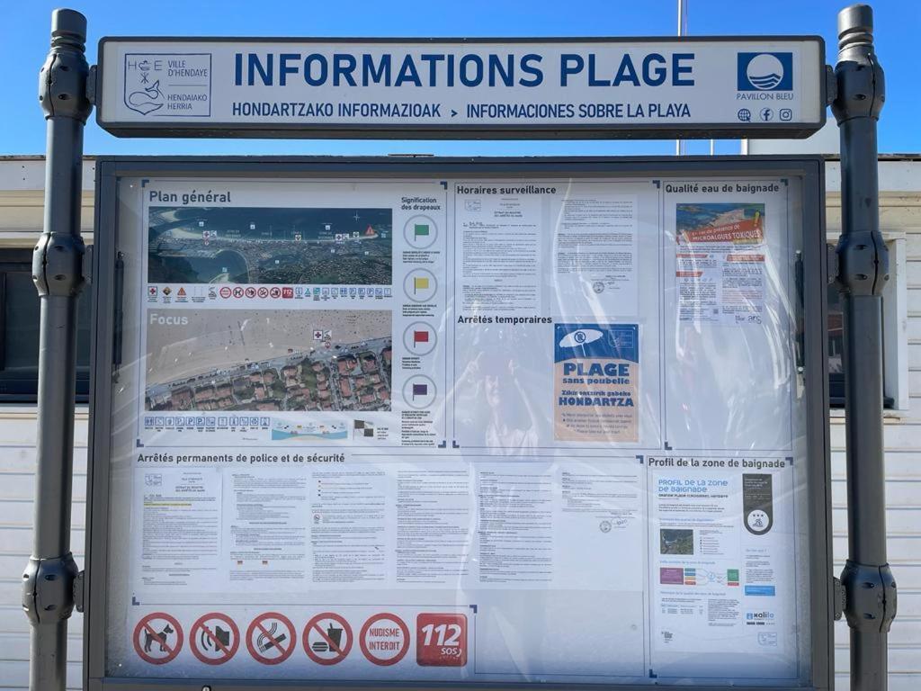 Habitaciones Privadas En Hendaye "Daniela", A 5 Minutes De La Gare D'Hendaye Et Euskotren, Wi-Fi Exterior foto